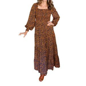 GENTLE Used} Hailey & Co Wild One Animal Printed Maxi Dress